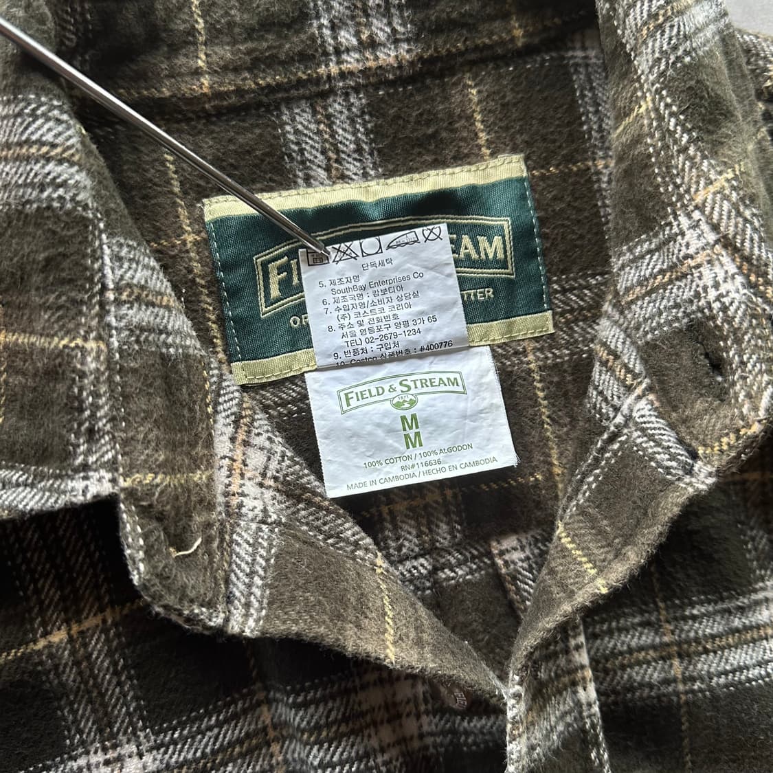 [M]필드앤스트림 플란넬 워크 셔츠 상품이미지8