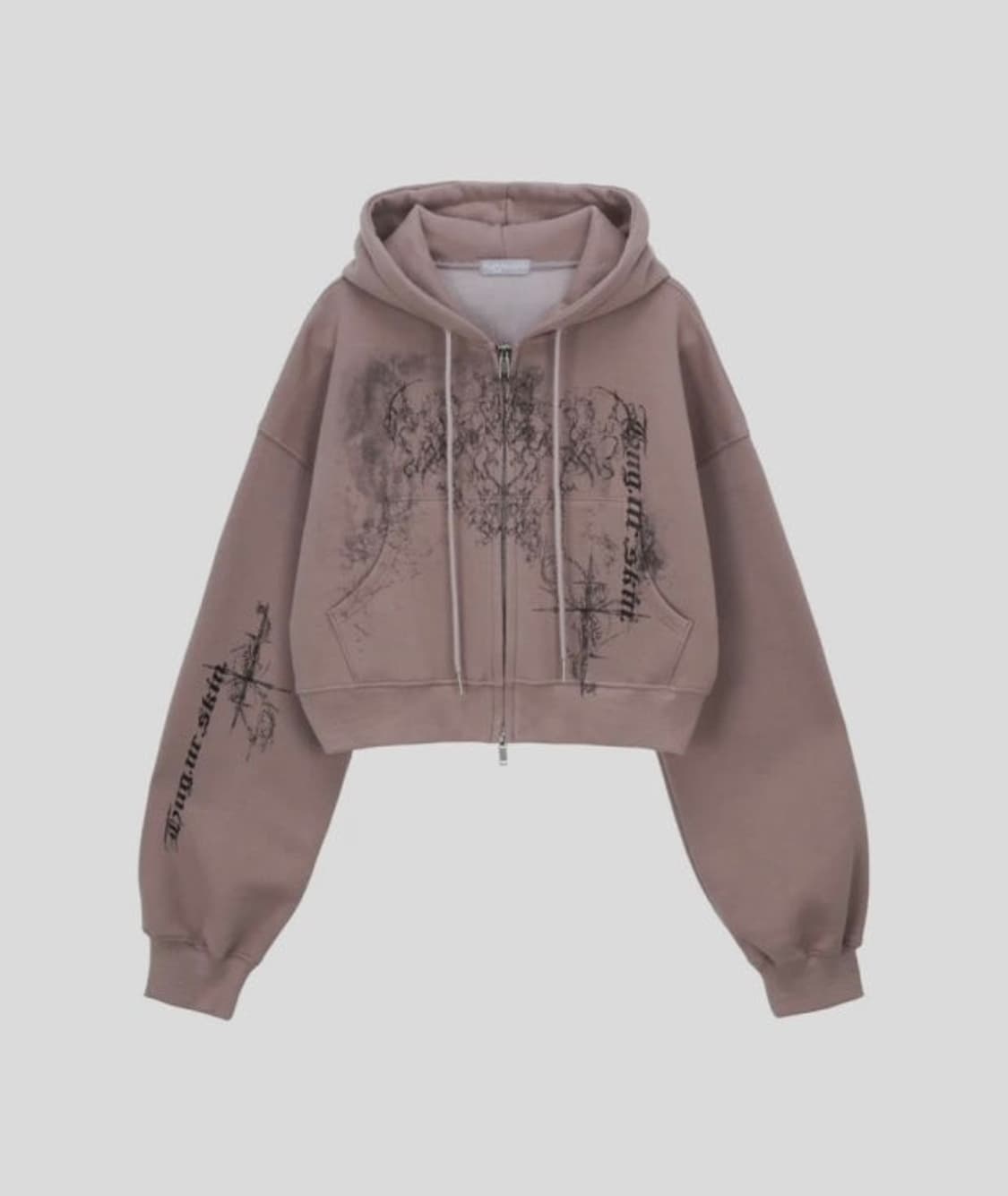 허그유어스킨 플러피 후드집업 상품이미지1