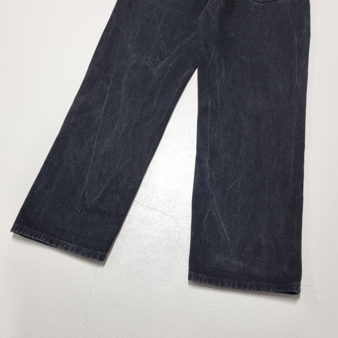 리바이스 550 흑청 데님팬츠 - 34x32 상품이미지9