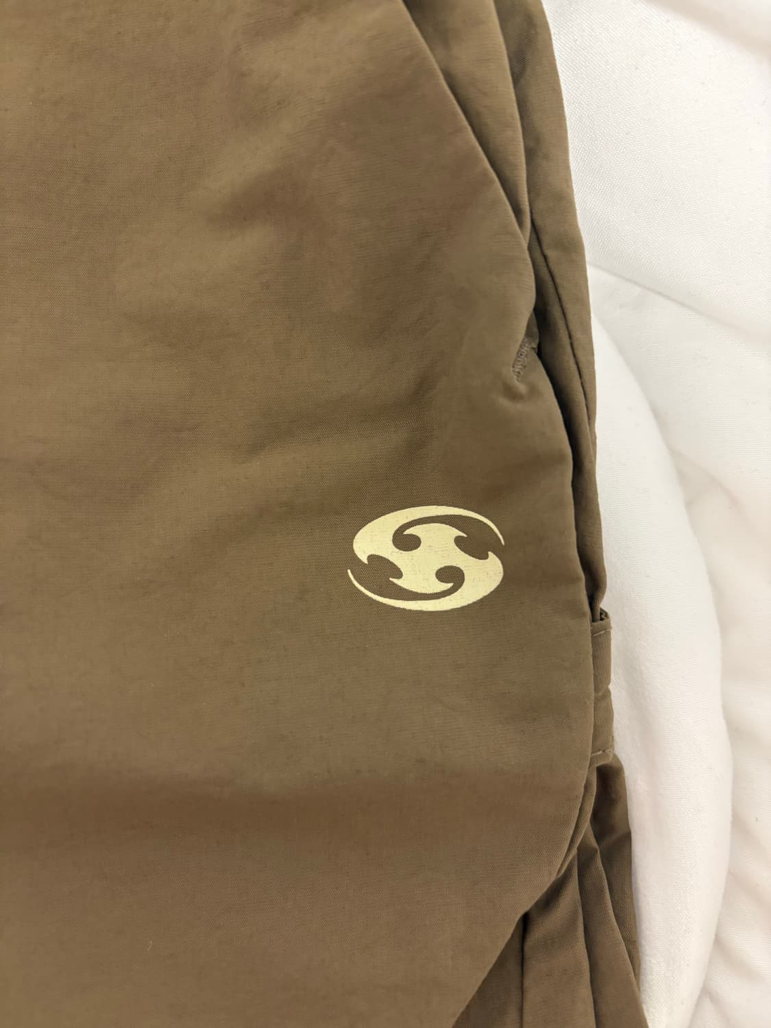 산산기어 사이드스냅 팬츠 브라운 상품이미지3