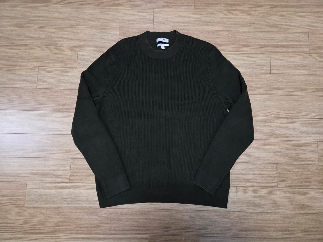 COS 리브드 메리노 울 와플 스웨터 니트 상품이미지2