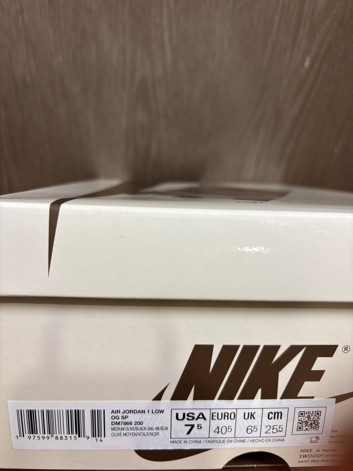 나이키 트래비스 스캇 리버스 올리브 상품이미지7