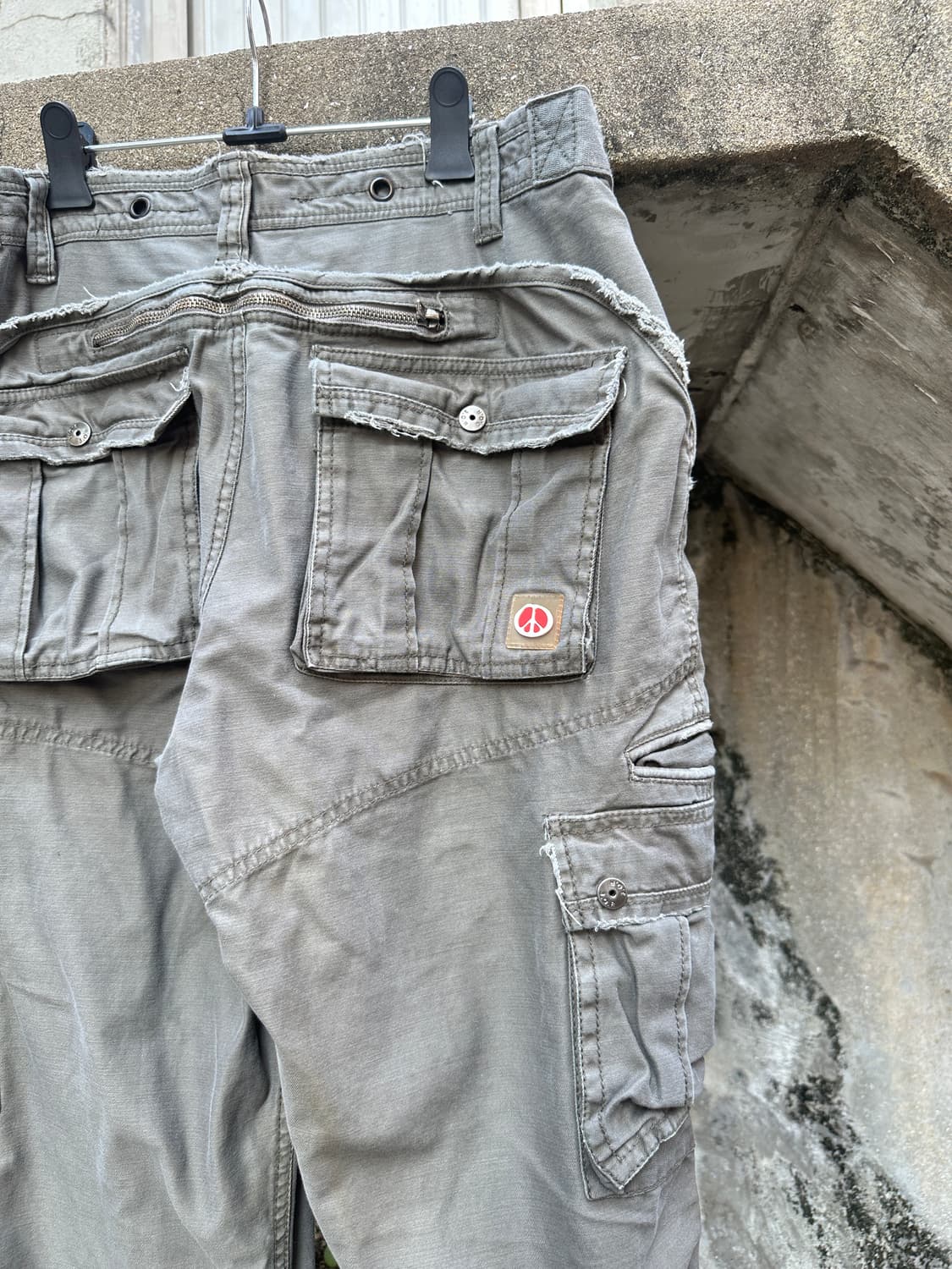 3QR multi pocket pintuck monkey pants 상품이미지6
