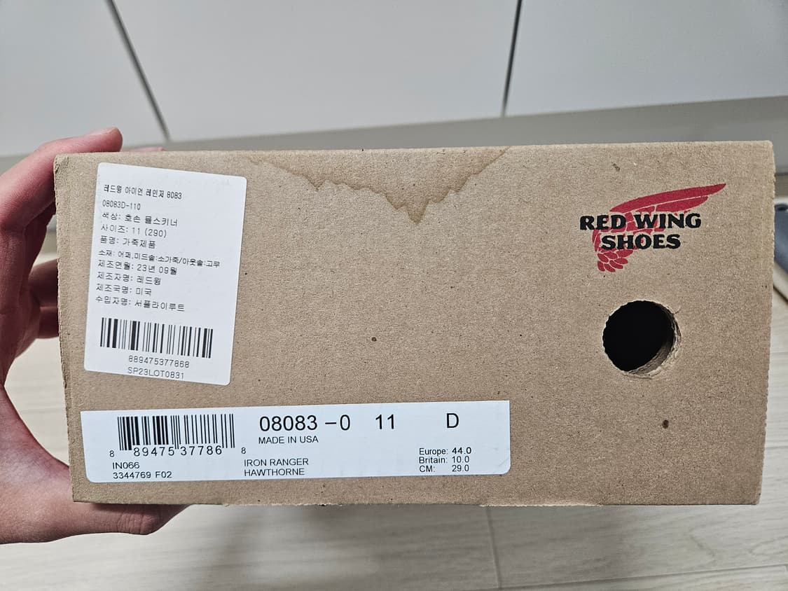 레드윙 8083 호손 스키뮬러 290 us11 상품이미지7