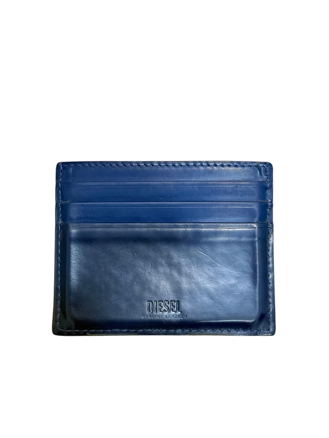 디젤 블루 레더 카드지갑 상품이미지2