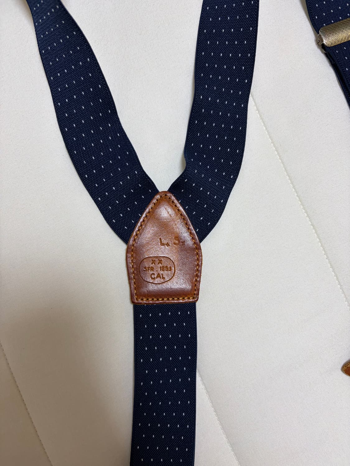 리바이스빈티지클로딩 LVC 서스펜더 블루도트 상품이미지4