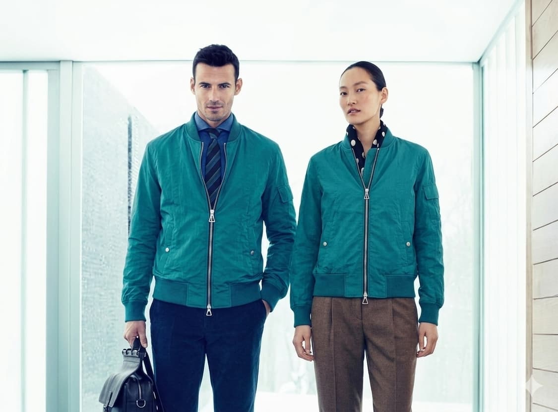 95/77.시스템 블루종 점퍼(공용) 상품이미지1