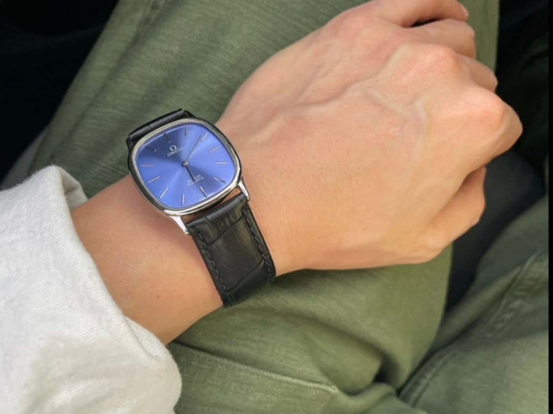오메가 빈티지시계 드빌 베터리교체완료 상품이미지1