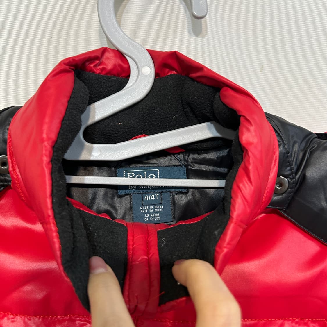 폴로 랄프로렌 키즈 오리털 패딩 4T 상품이미지2