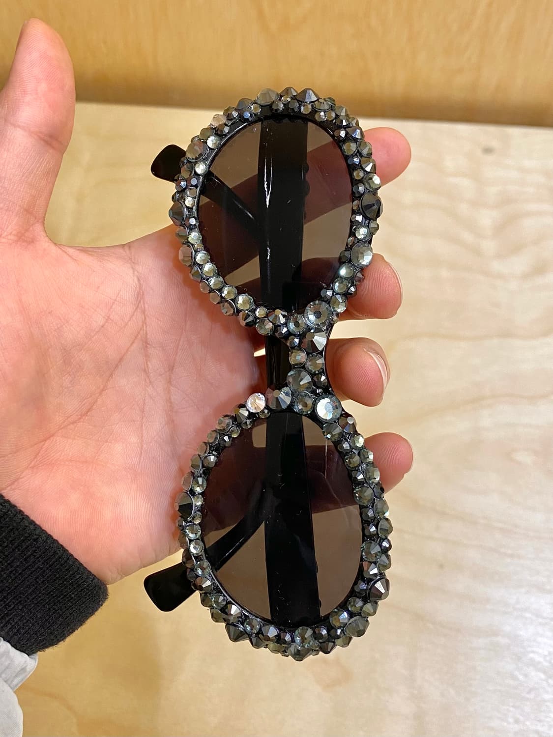 VTG stone setting sunglasses 큐빅 세팅 선글라스 상품이미지7