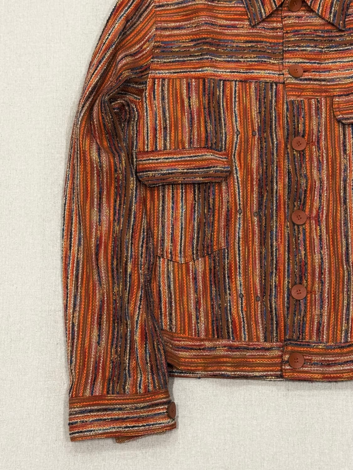 Bed J.W. Ford 22ss 믹스드 트러커 자켓 상품이미지2