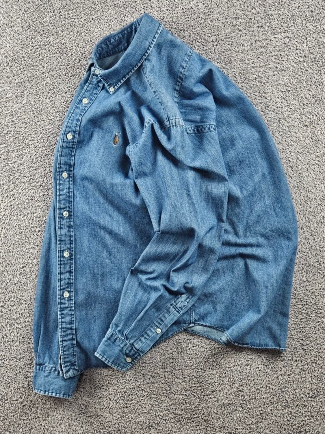 폴로랄프로렌 베이직 코튼 데님 셔츠 ( M ) / 10846 상품이미지3