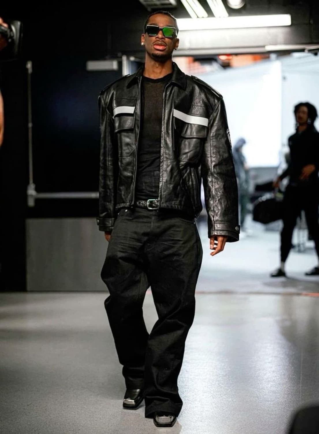 발렌시아가 유니폼 레더자켓 2 상품이미지7