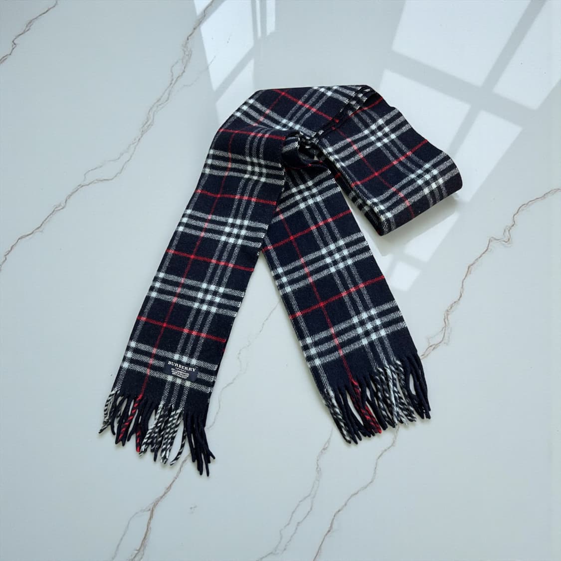 버버리 램스울 노바체크 머플러 상품이미지7