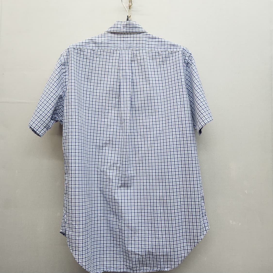 폴로랄프로렌 로고자수 체크 반팔셔츠 S(L) 상품이미지4