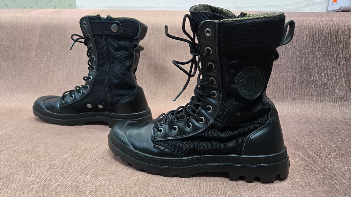 팔라디움 265mm-  택티컬 지퍼 부츠 워커    상품이미지4