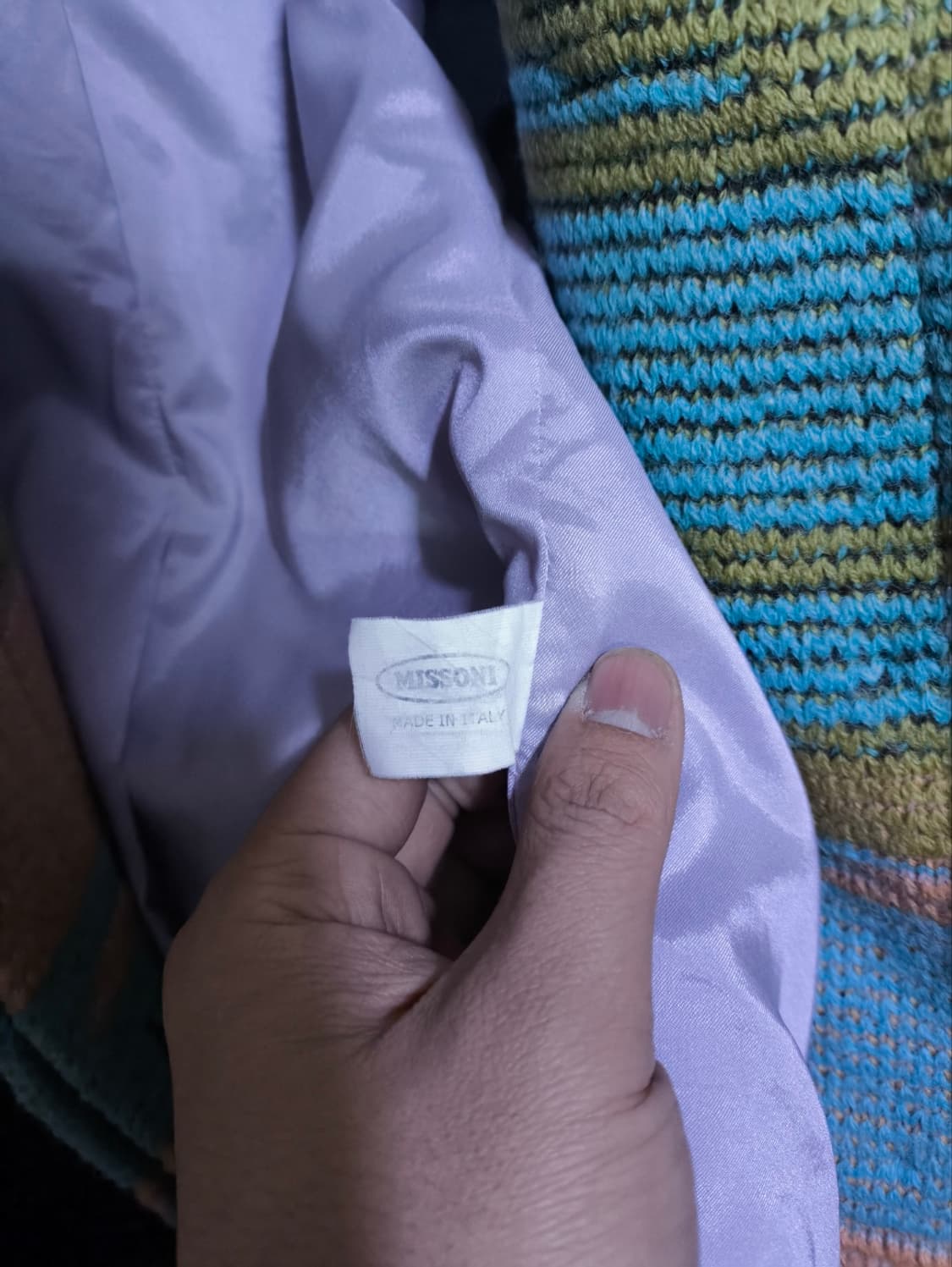 미쏘니 나바호 울자켓 니트자켓 상품이미지6