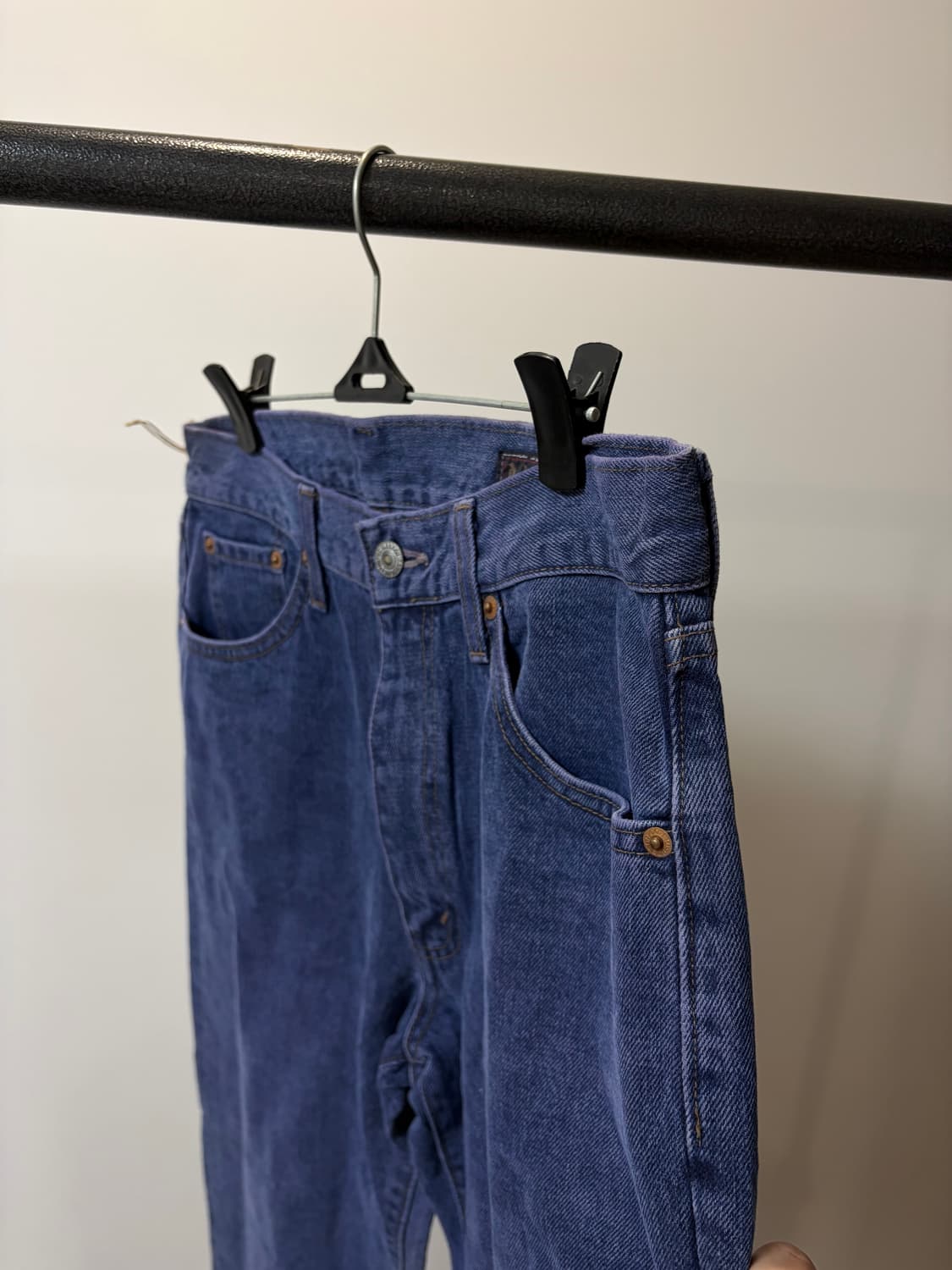 (32/ 데드스탁) 밥슨 512 루즈핏 퍼플진 데님 팬츠 상품이미지2