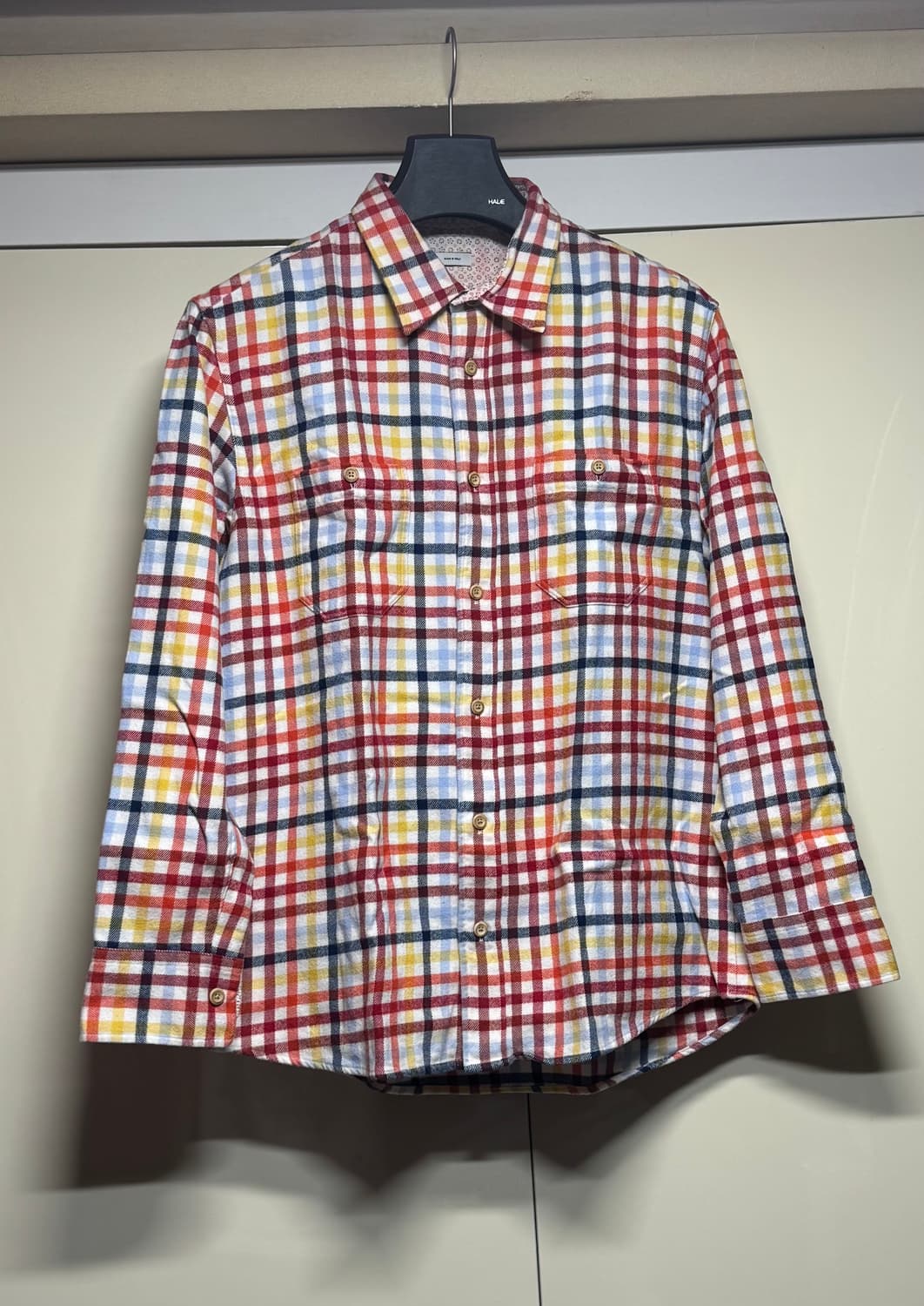 비즈 12FW 블랙 엘크 플란넬 상품이미지2