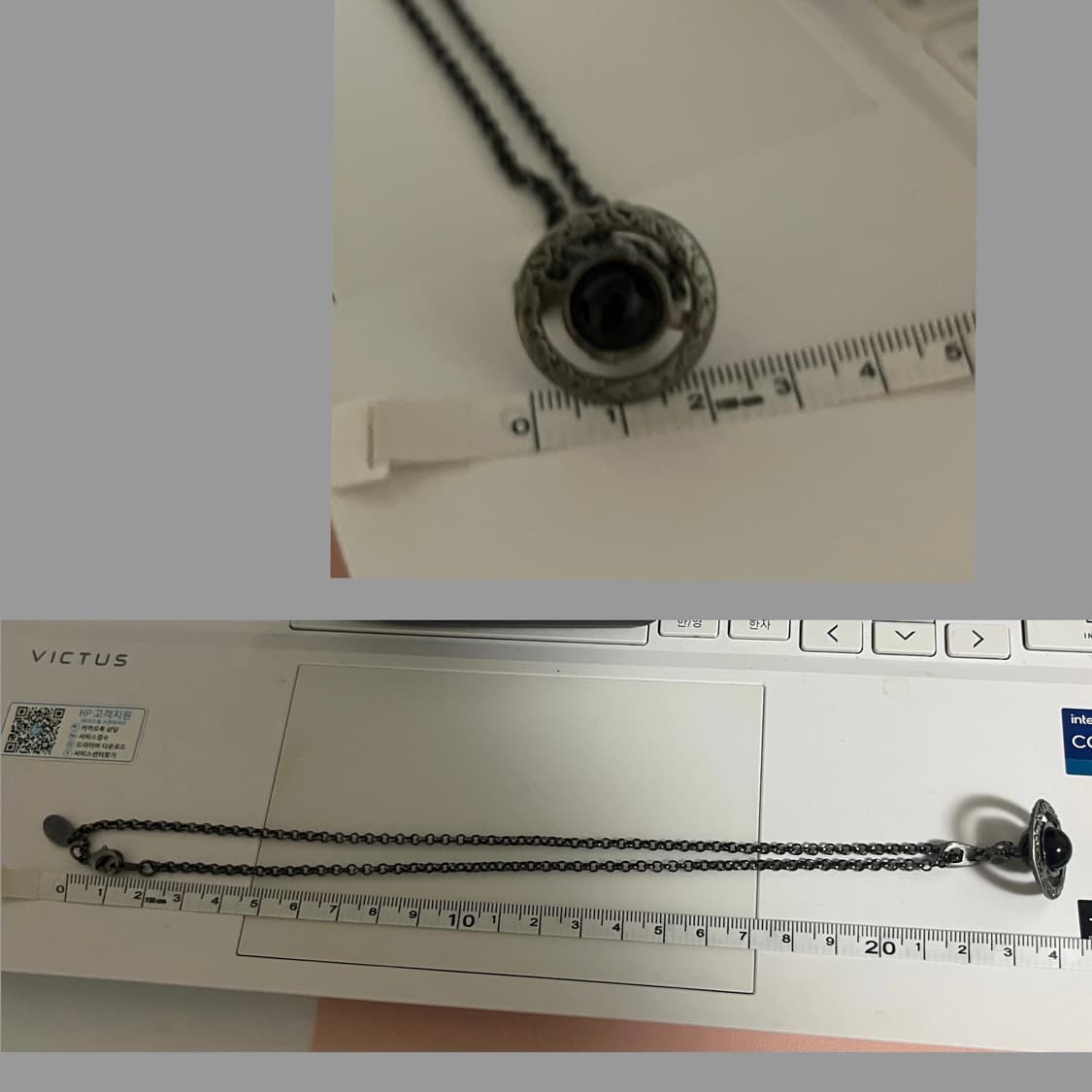 비비안웨스트우드 오리엔탈 orb 블랙 목걸이 상품이미지9