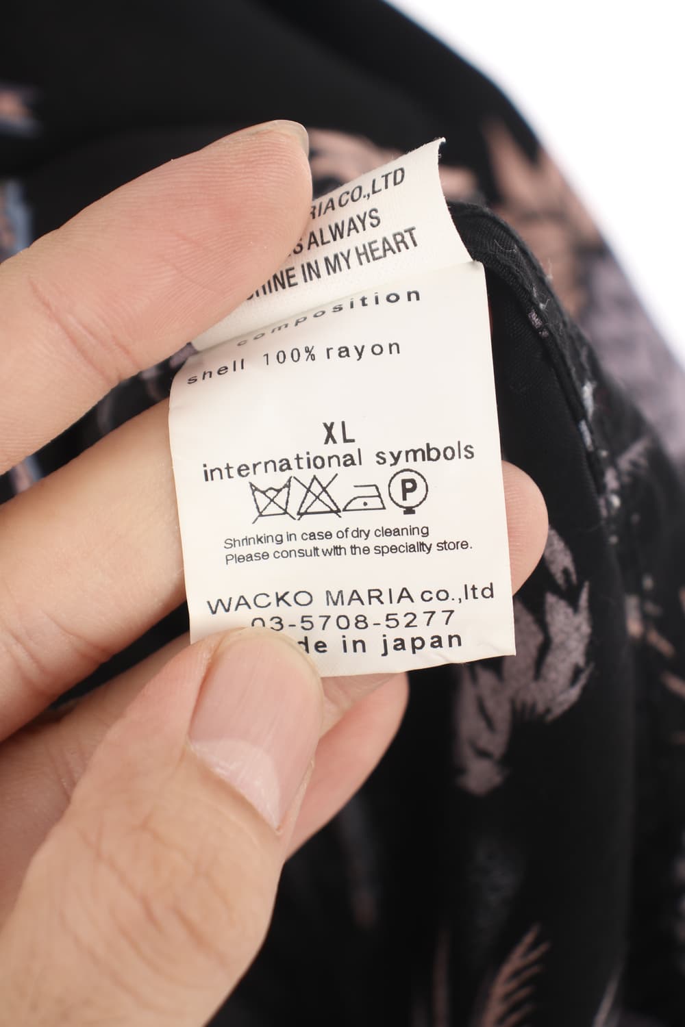 와코마리아 하와이안 셔츠 XL 상품이미지9