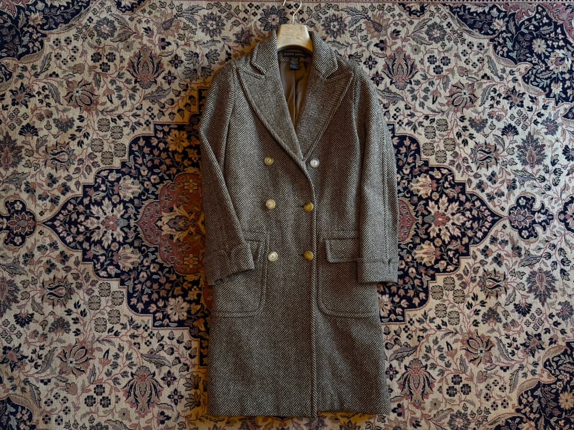 폴로 랄프로렌 트위드 코트 66~77 상품이미지1