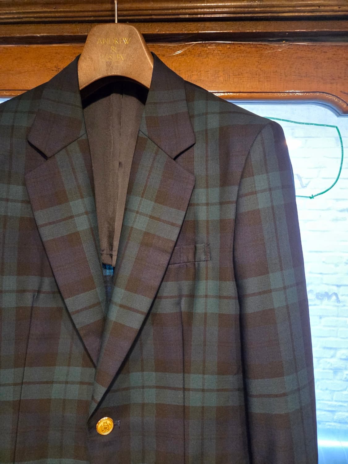 제이프레스 블랙와치 패턴 자켓 상품이미지7