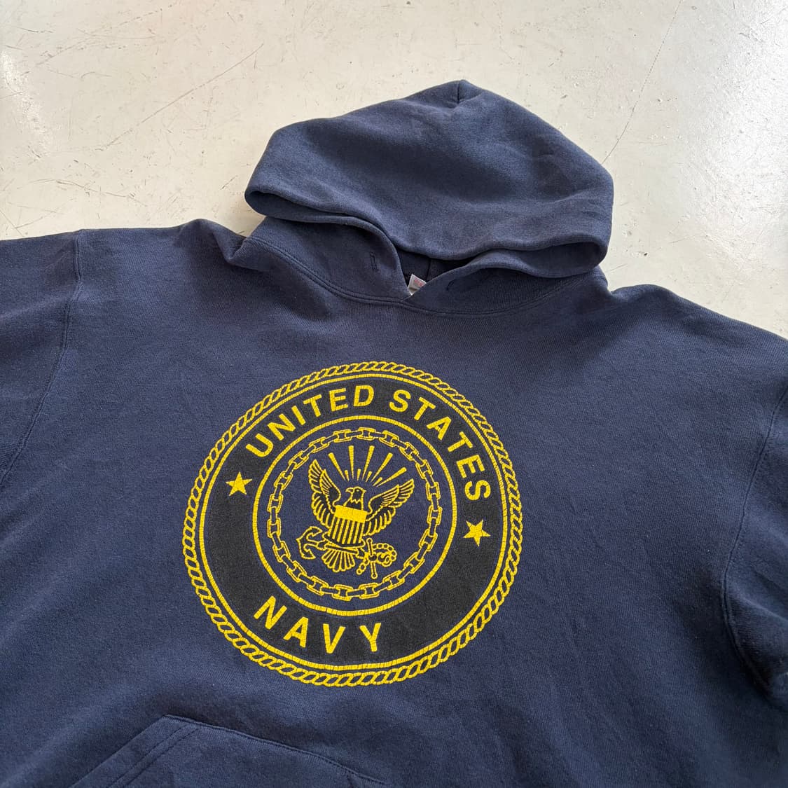 US NAVY USA OG 빈티지 후드티 M 상품이미지4
