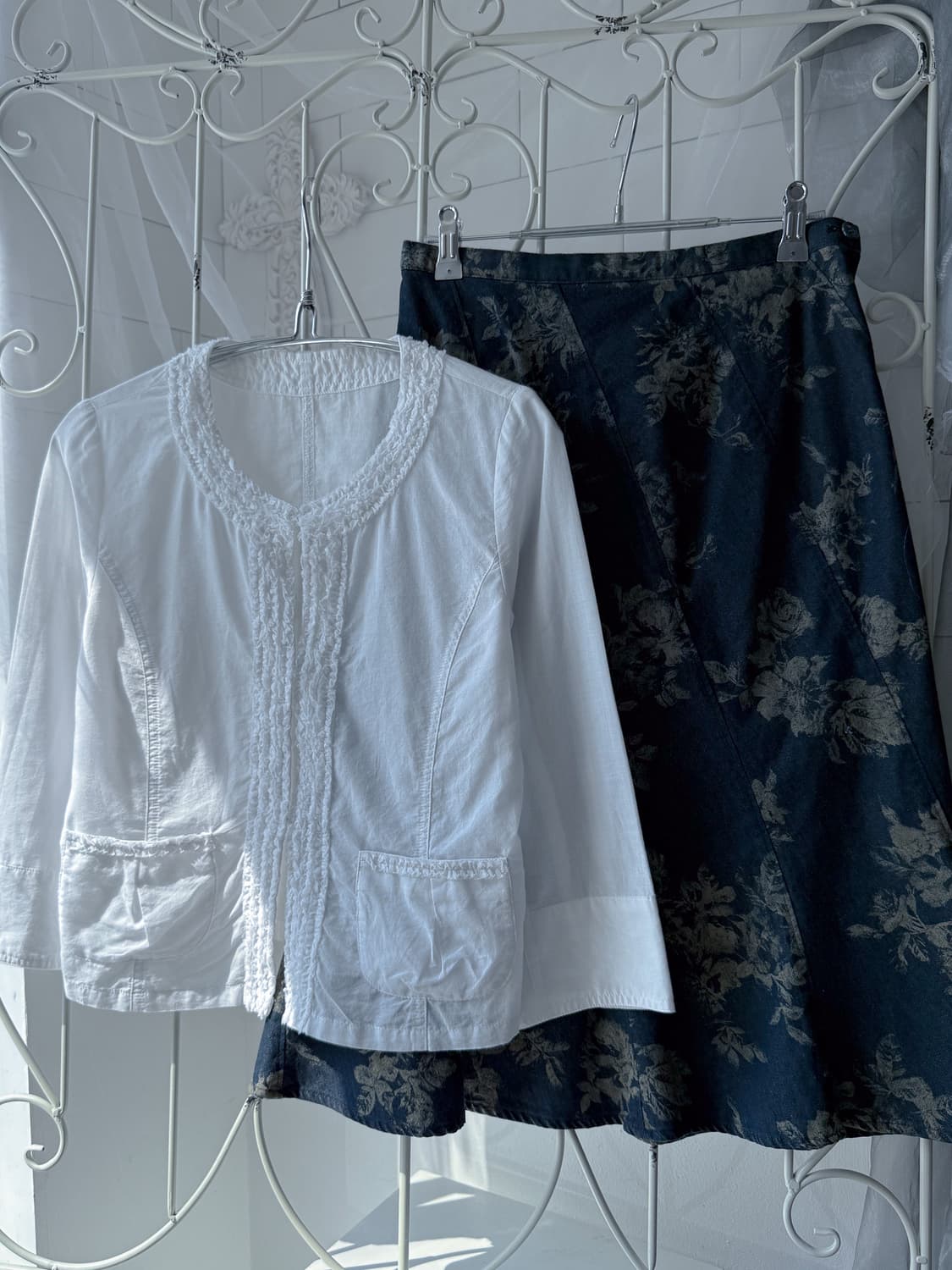 Buckle Linen Three Buckle Blouse 0321 상품이미지1