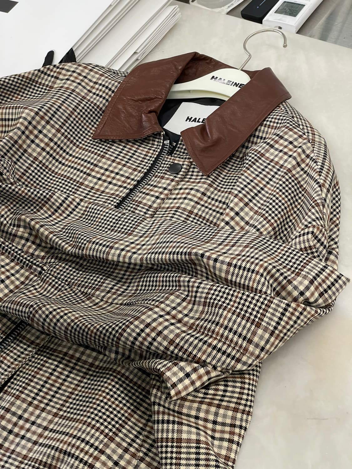 알렌느 체크자켓(1) 상품이미지1