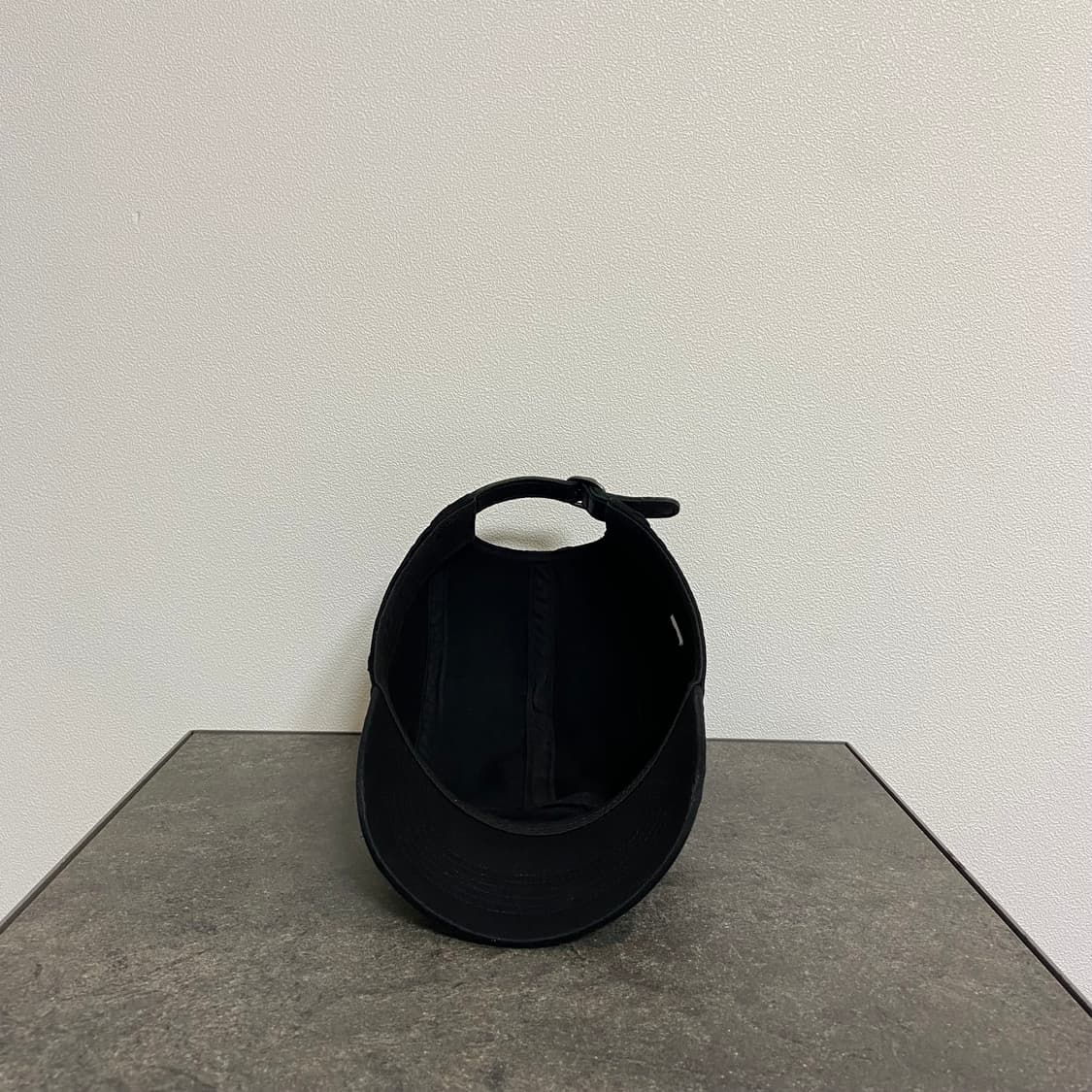 슈프림 박스로고 캠프캡 모자 레이저드 로고 워시드 블랙 상품이미지5