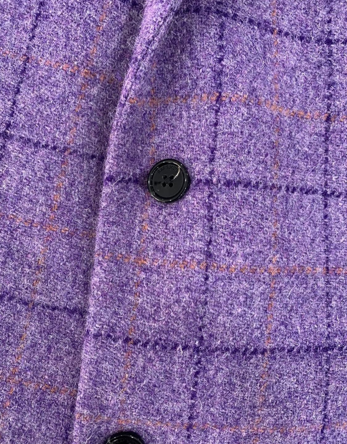 라프시몬스 17FW 이지핏 체크 블레이져 상품이미지4