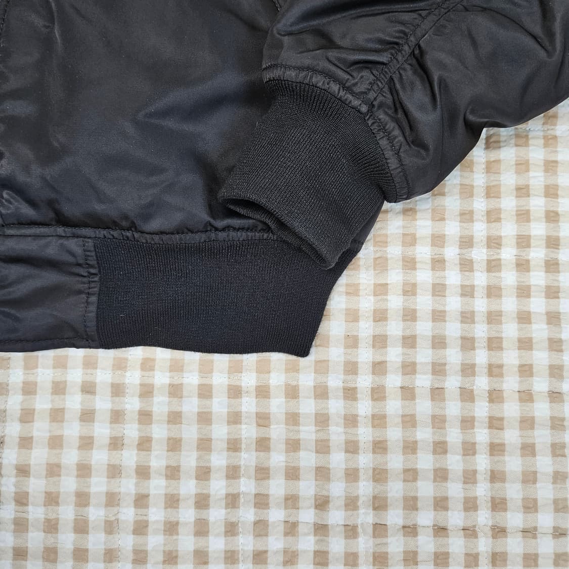 지오다노 오버핏 항공점퍼 남자100~105 상품이미지4