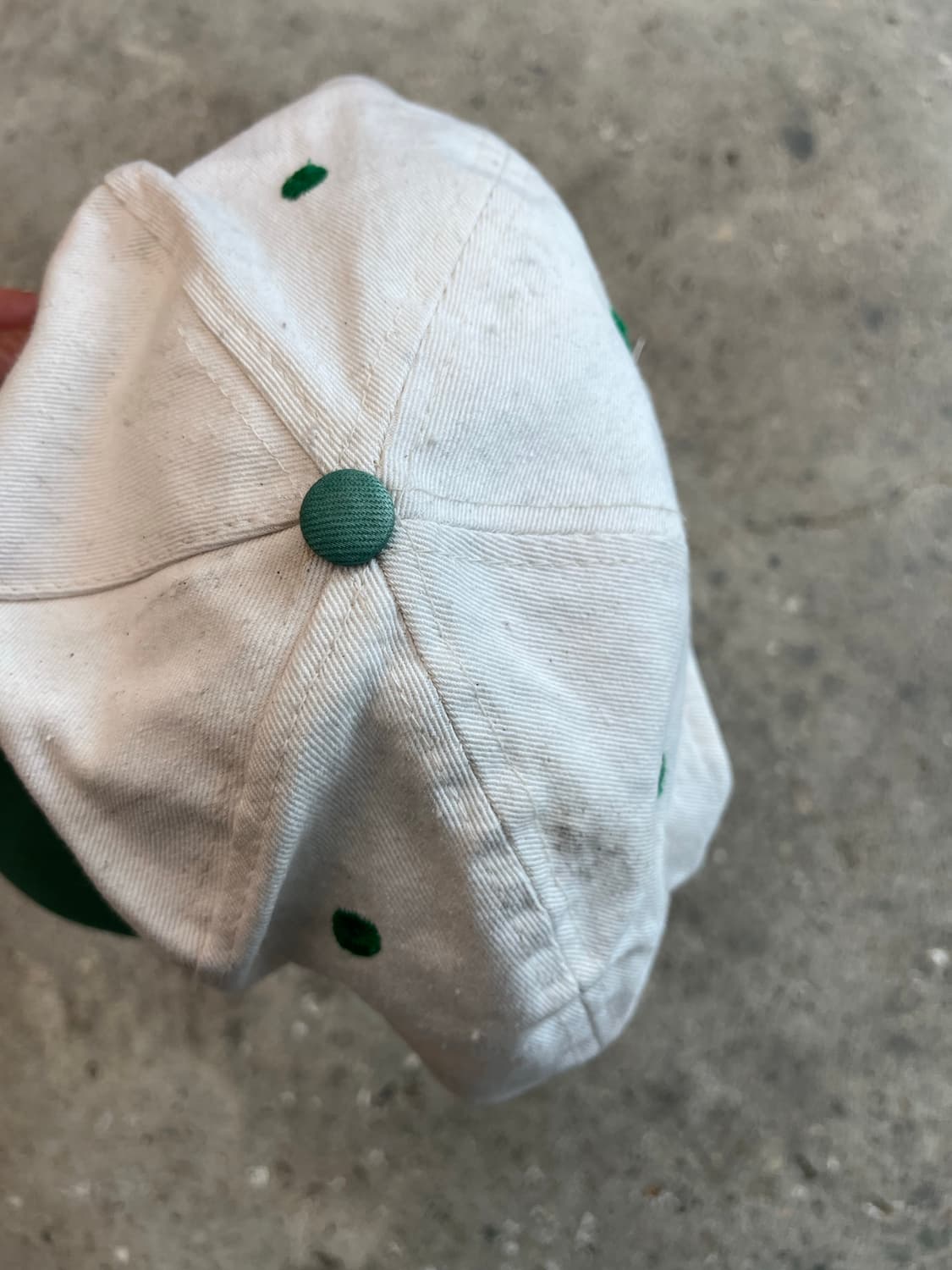 Vintage two tone ball cap 빈티지 배색 볼캡 상품이미지3