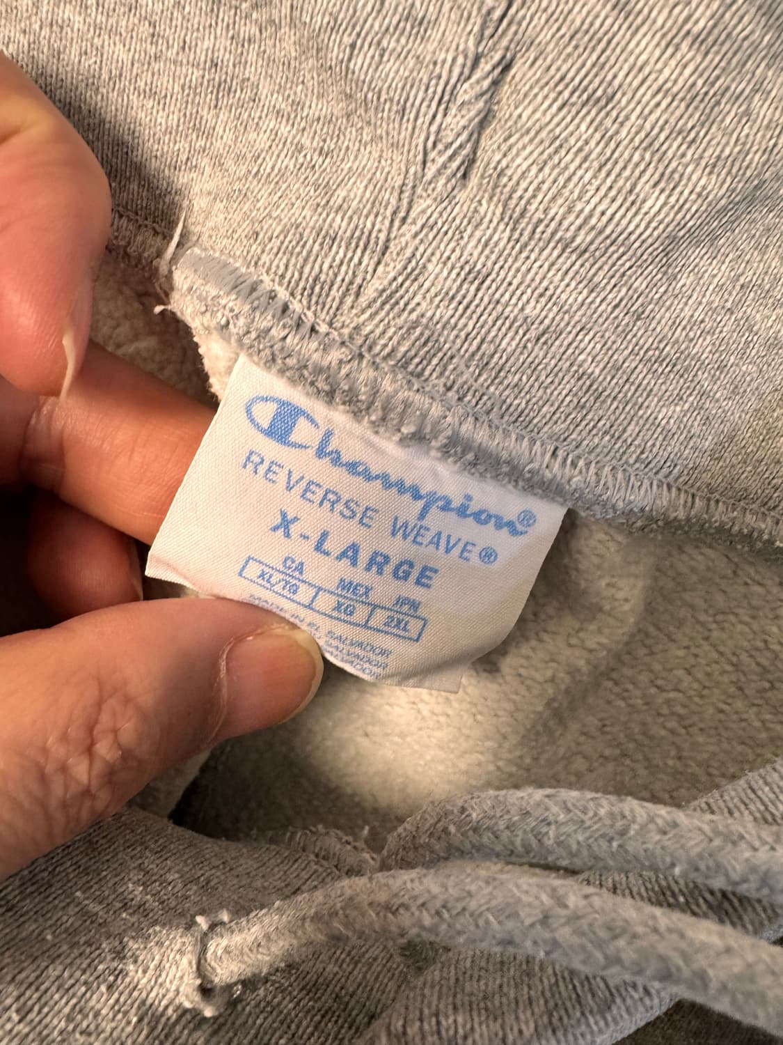 모마 디자인 x 챔피언 리버스 위브 한벌 XL 상품이미지10