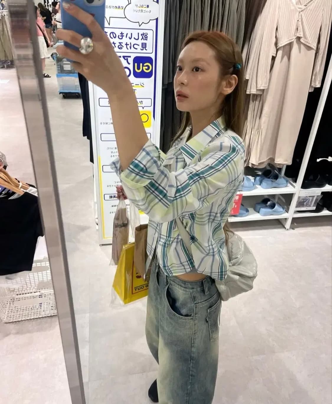 노컨텐츠 클래식 체크 셔츠 상품이미지2