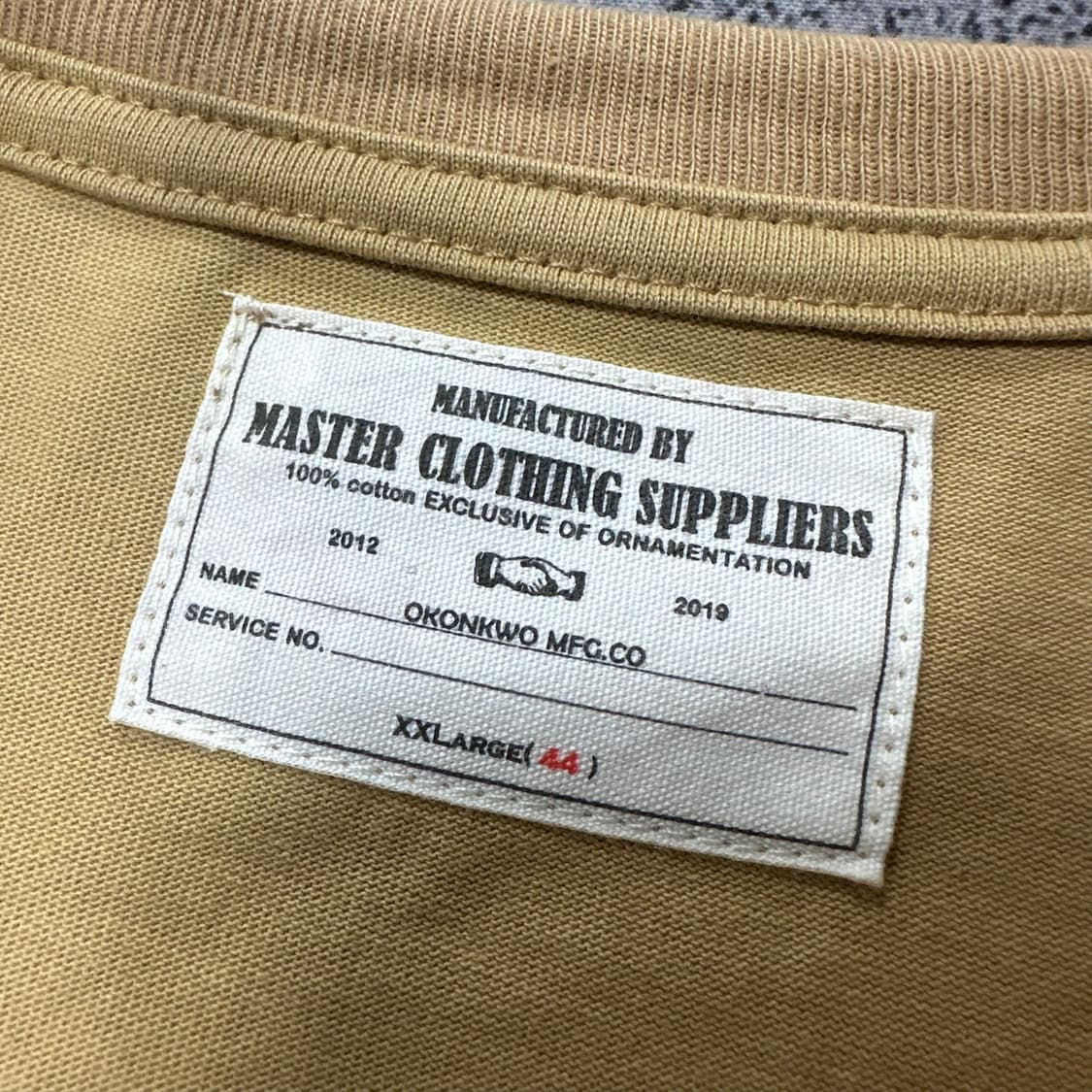 ✨ (바배) 빈티지 USAF 빅프린팅 반팔티 상품이미지3