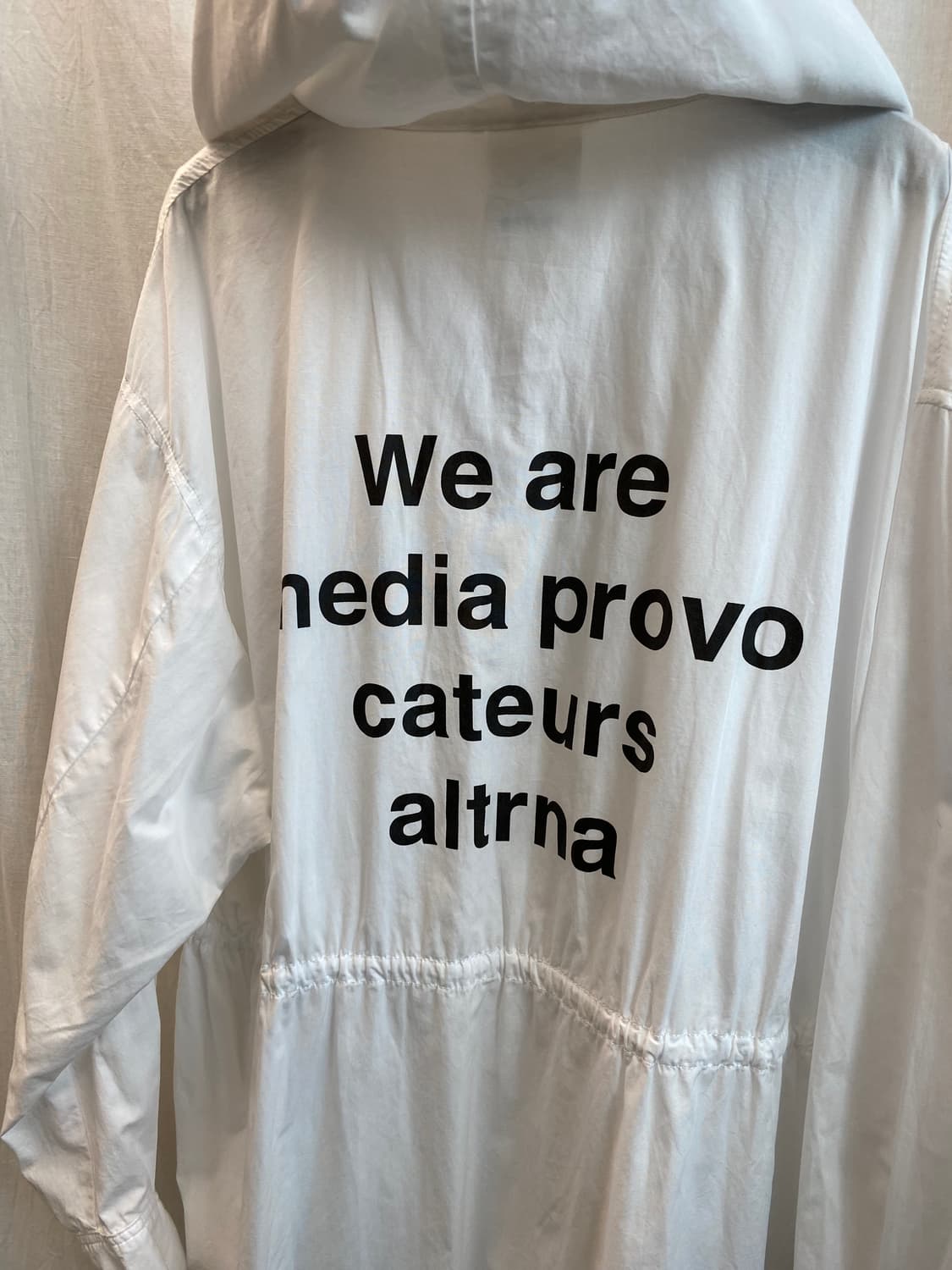 화이트 롱후드점퍼 상품이미지9