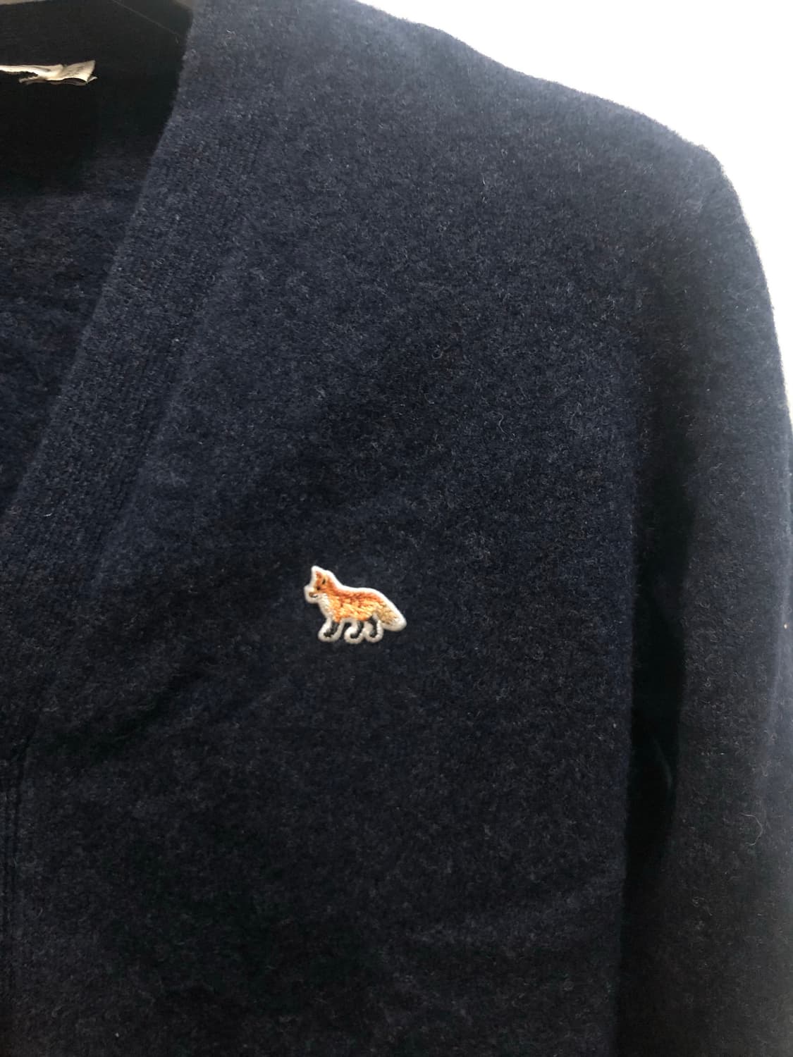 키츠네 폭스 가디건 S 다크네이비 상품이미지3