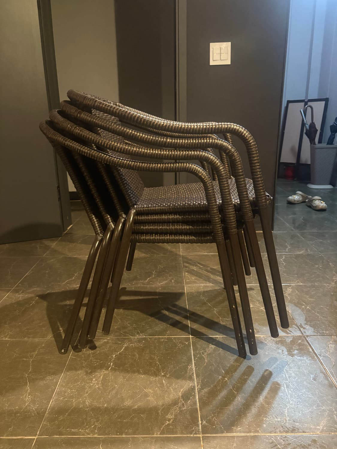 [중고] 1인용 카페의자 4개 상품이미지8