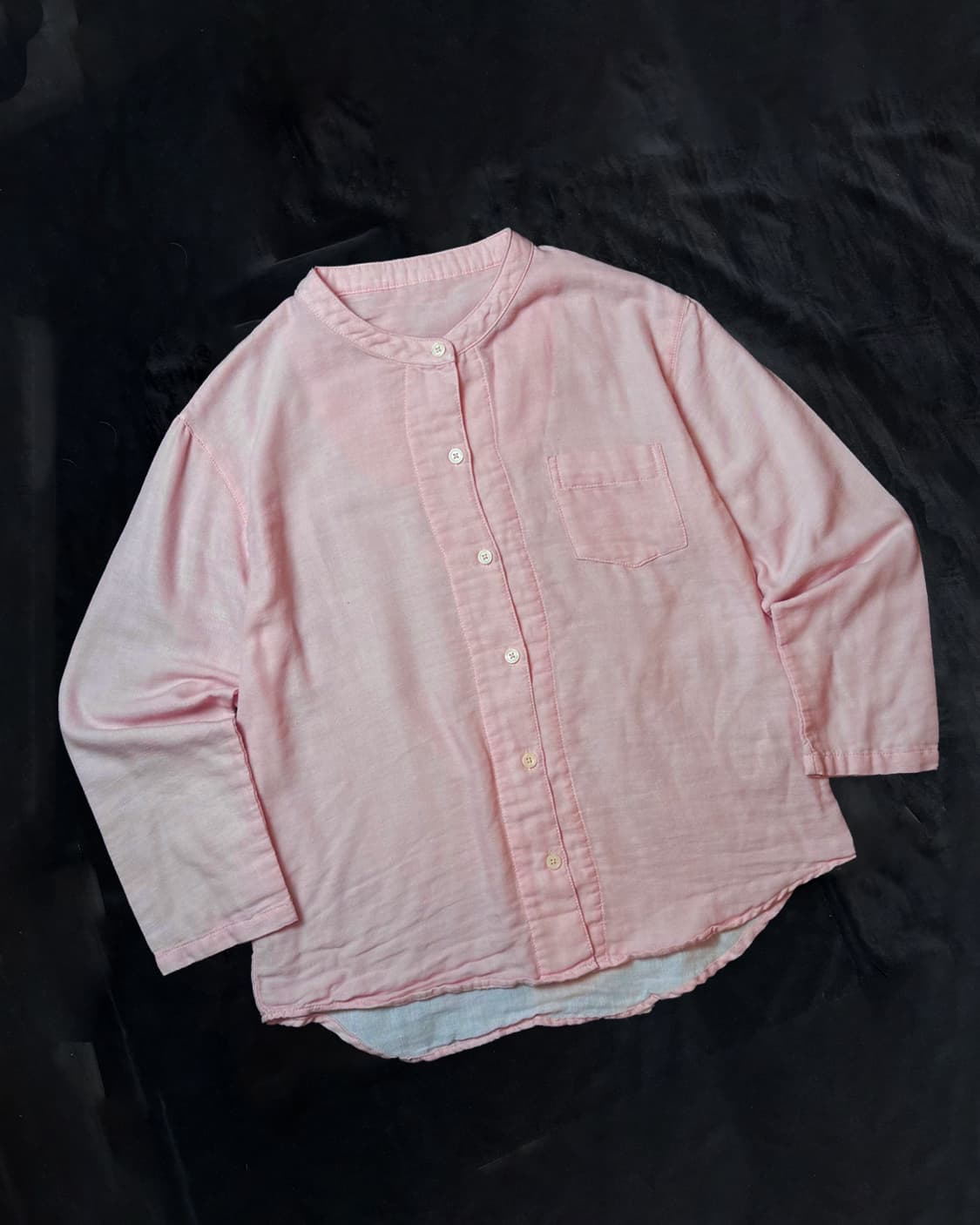 일본빈티지 CECILE  노카라 셔츠 상품이미지1