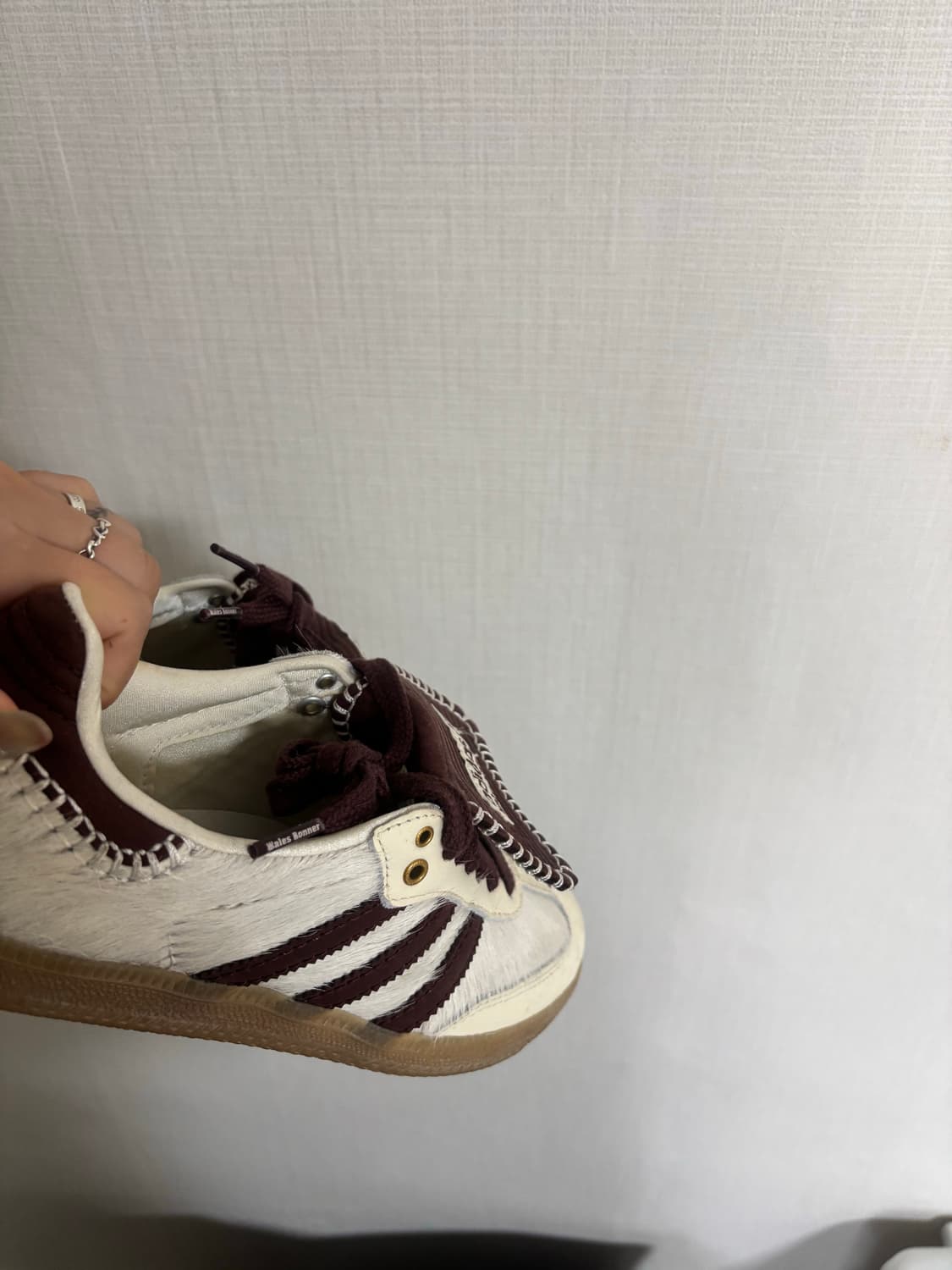 아디다스XWales Bonner 토널 삼바 크림 화이트 230 상품이미지2