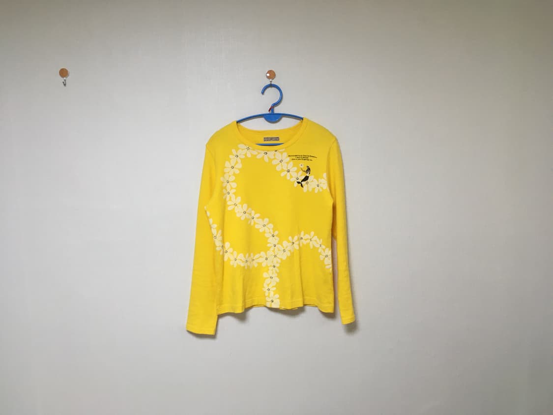 vintage yellow top 상품이미지5