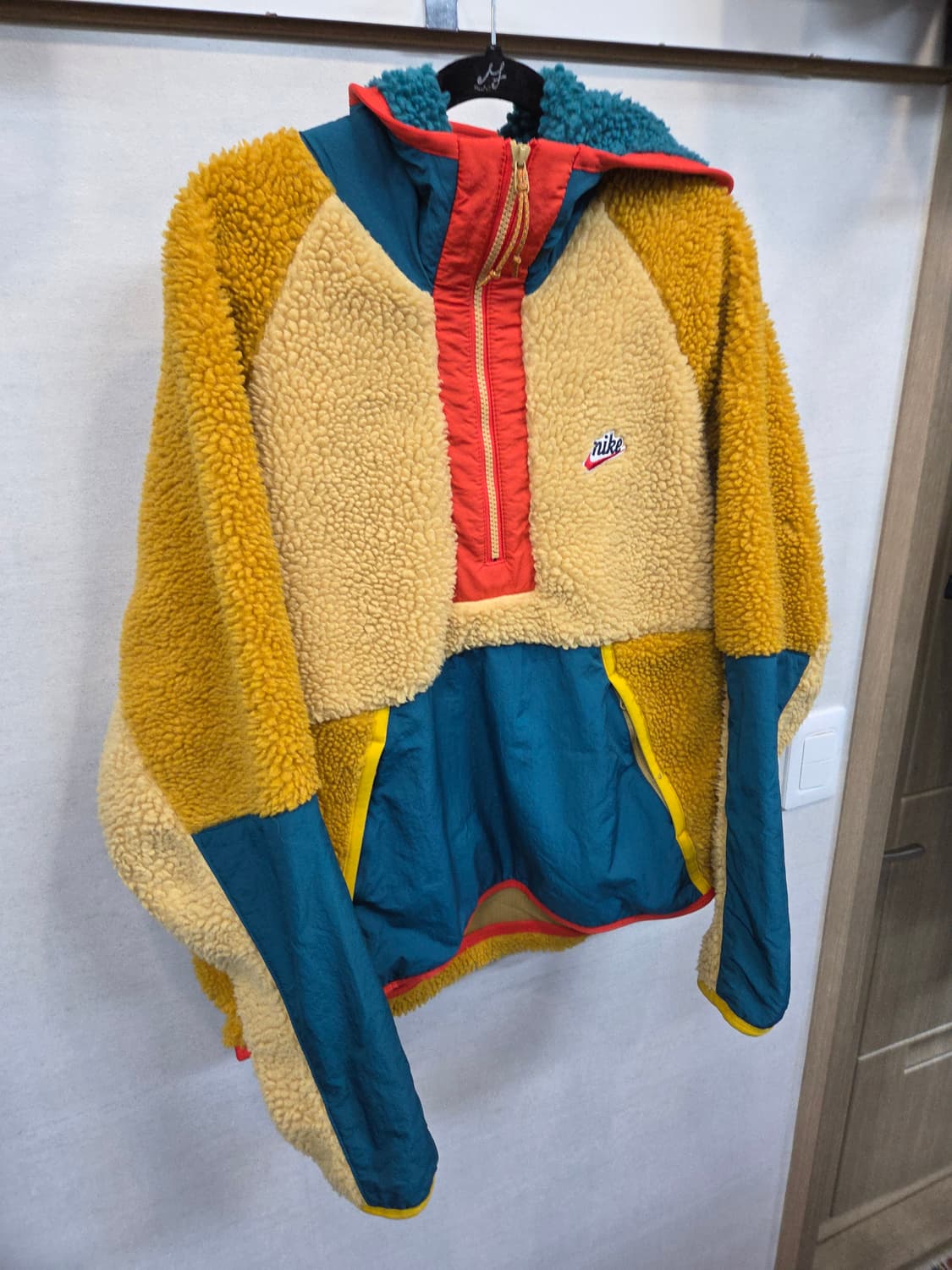 나이키 헤리티지 쉐르파 뽀글이 하프집업 자켓 L 상품이미지5
