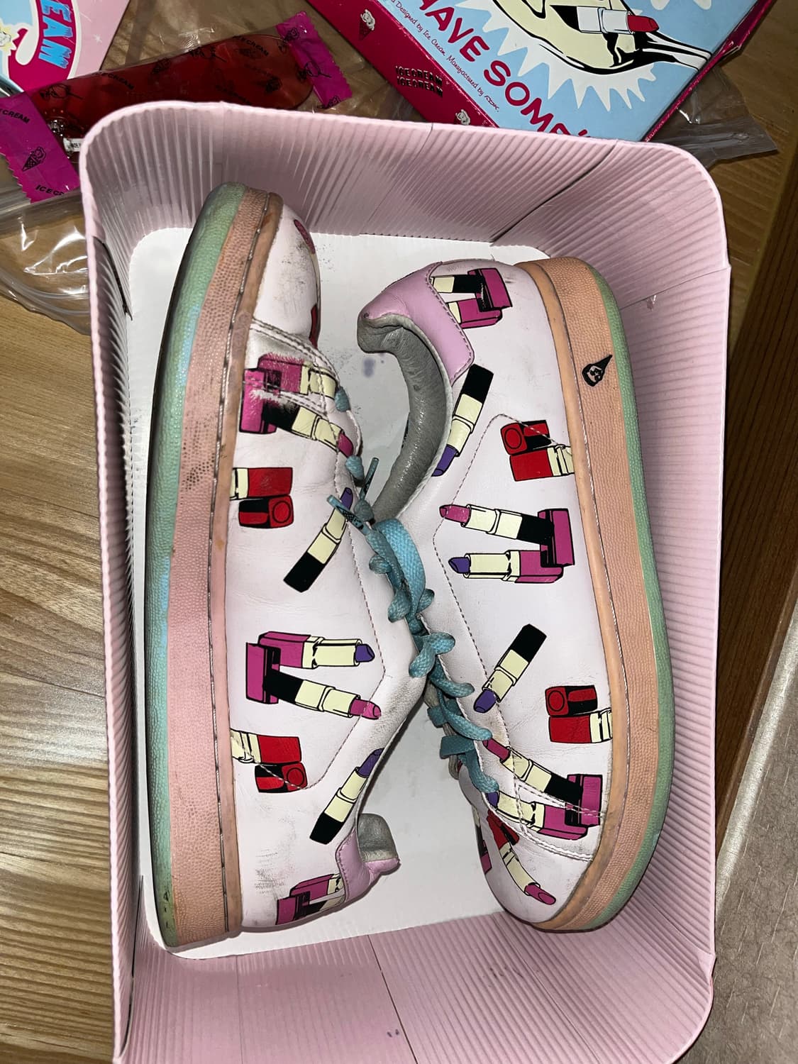 BBC 아이스크림 립스틱 신발 상품이미지2