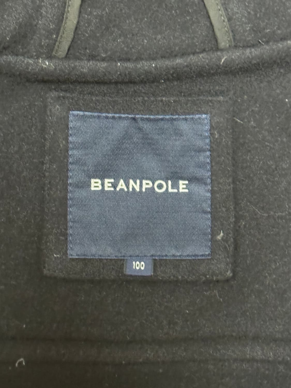 빈폴 네이비 떡볶이 코트 100사이즈 상품이미지4