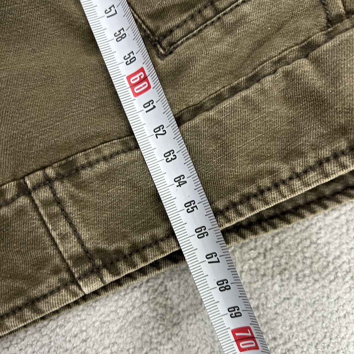 리바이스 y2k 카키색 야상 자켓 XL 상품이미지5