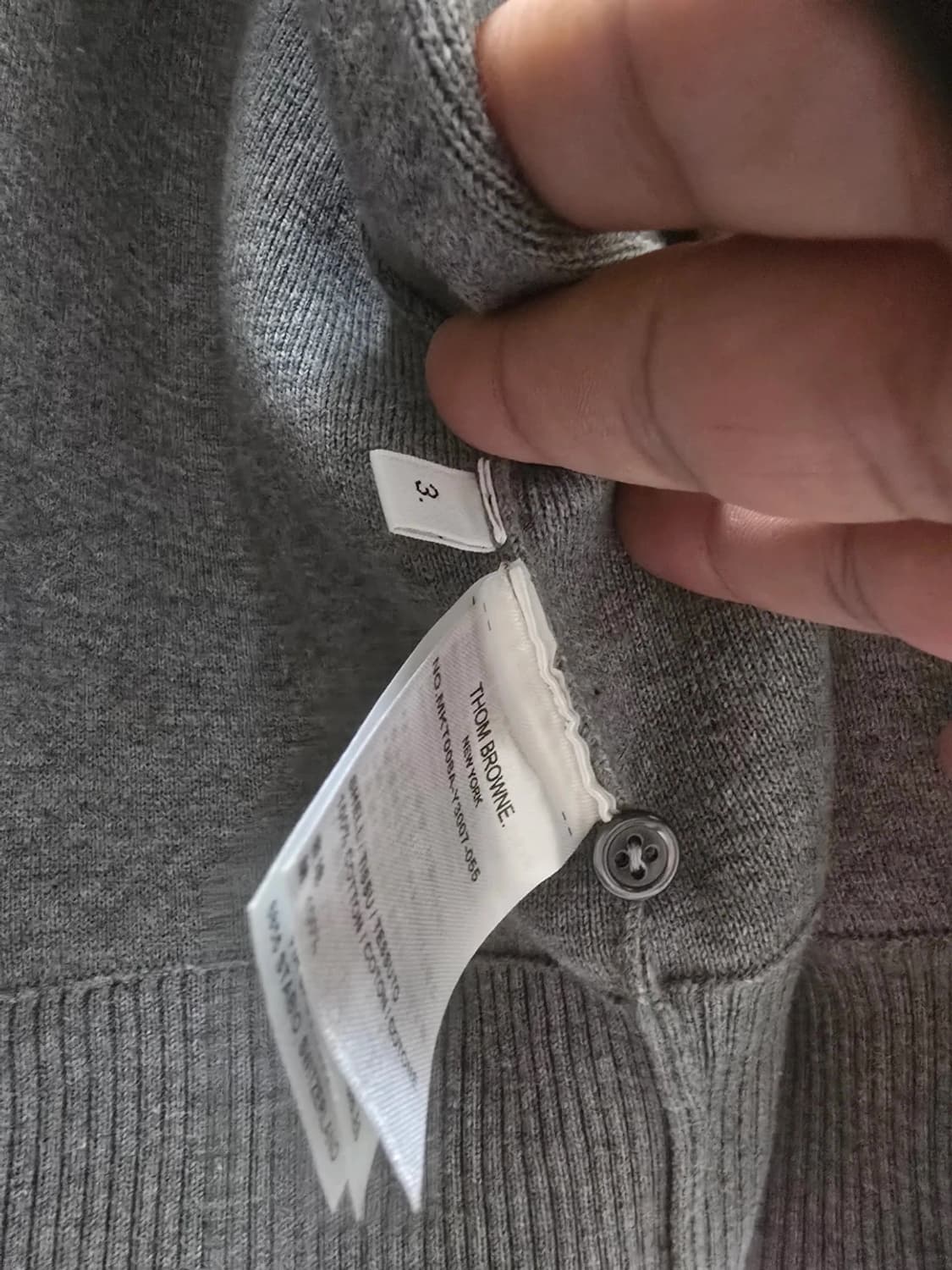 톰브라운 밀라노스티치 암밴드 후드집업 상품이미지2