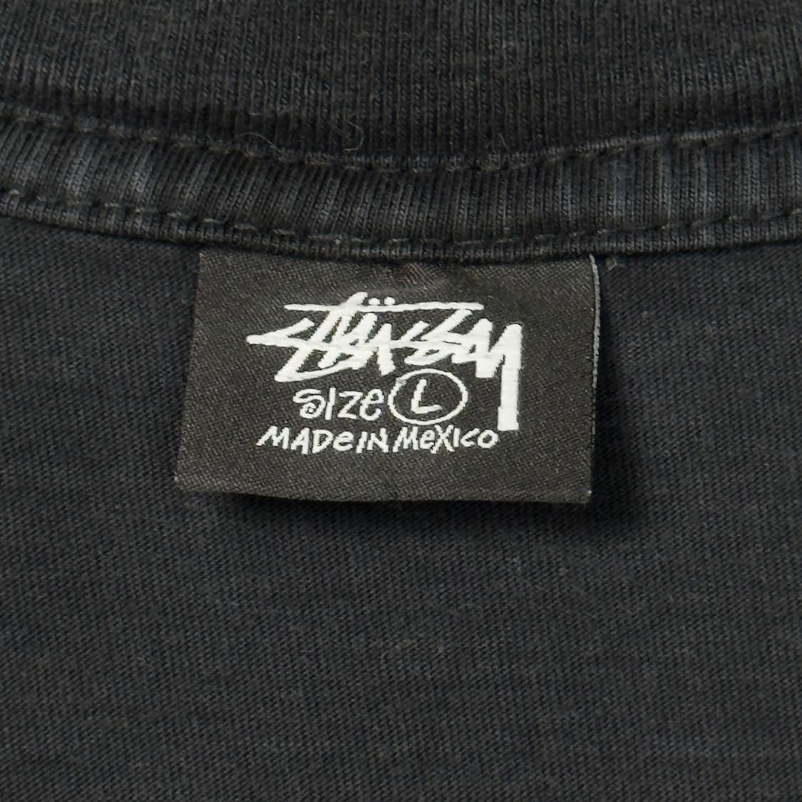 (L) 스투시 월드투어 티셔츠 블랙 상품이미지6
