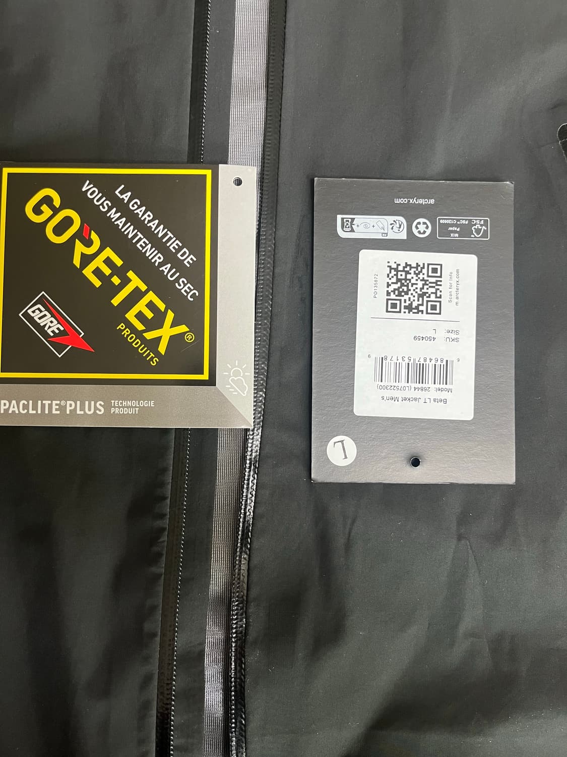 아크테릭스 베타 lt black L사이즈  상품이미지9